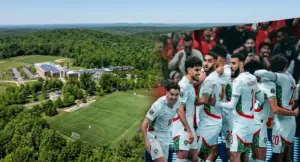 المنتخب المغربي وفندق Somerset Hills