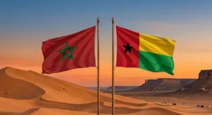 علمي المغرب وغينيا بيساو