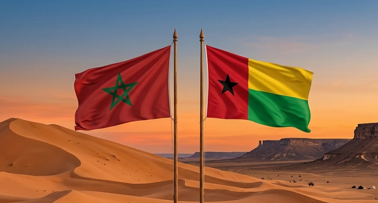 علمي المغرب وغينيا بيساو