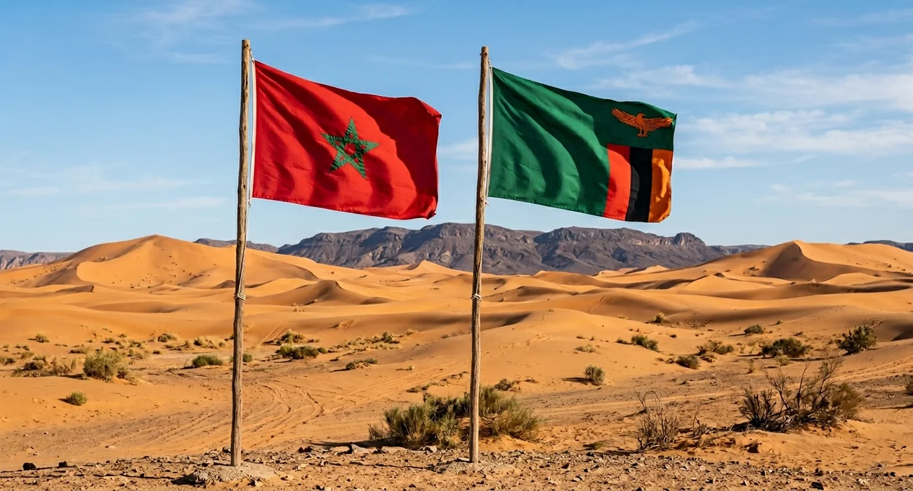 علمي المغرب وزامبيا ـ خاص