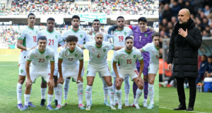 غوارديولا والمنتخب المغربي ـ صورة مركبة ـ