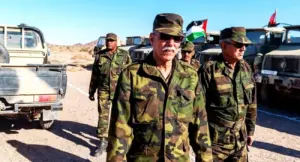 زعيم البوليساريو إبراهيم غالي