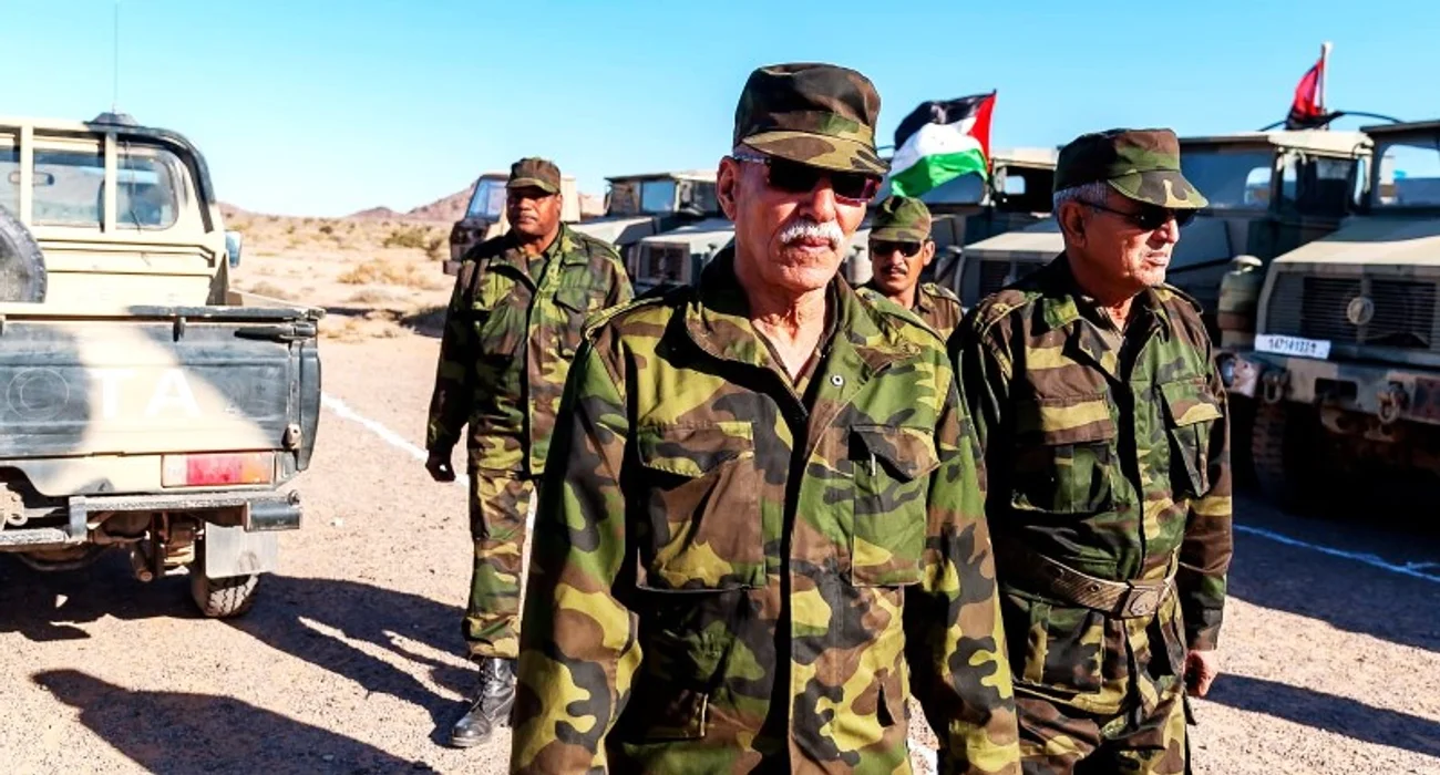 زعيم البوليساريو إبراهيم غالي