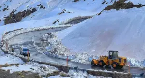 ثلوج بمرتفعات المغرب