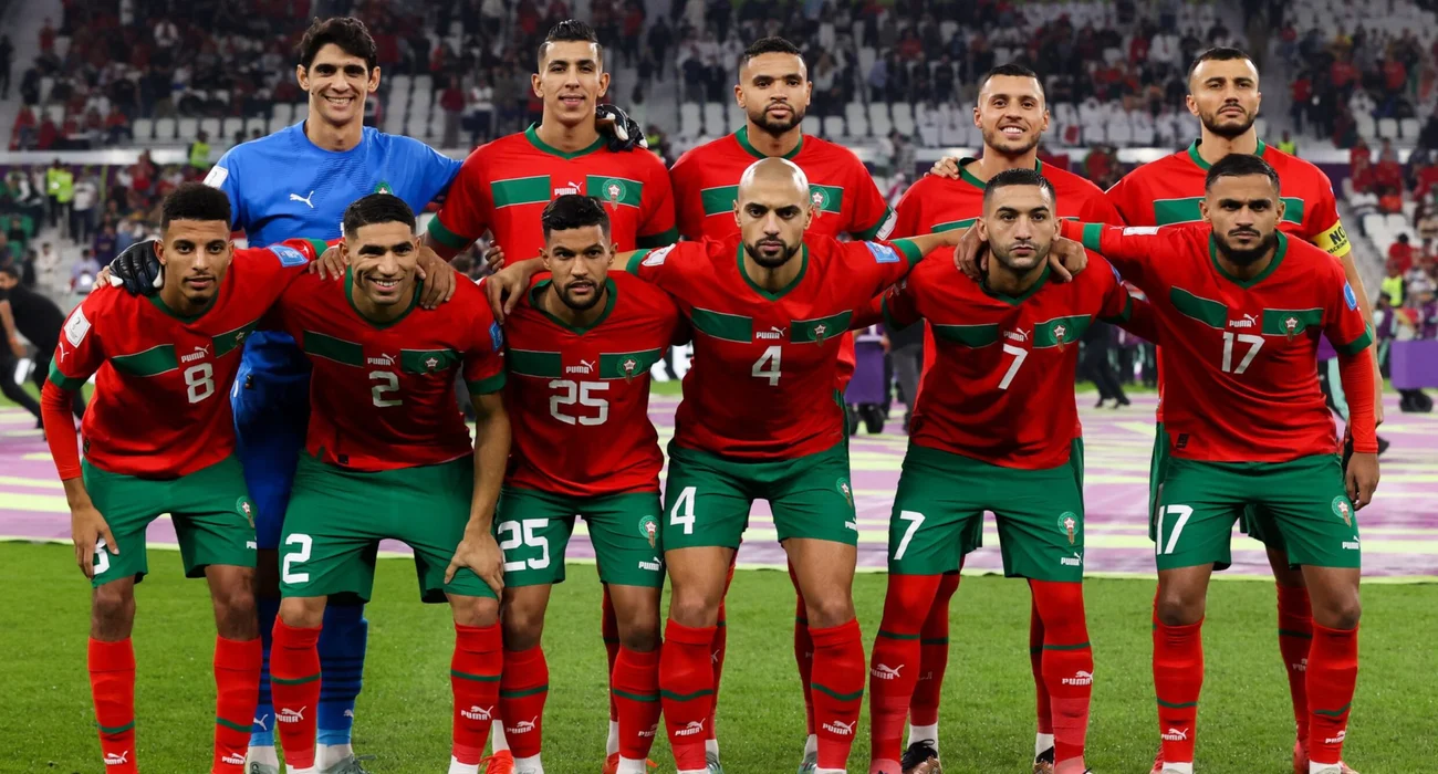 المنتخب المغربي نسخة كاس العالم 2022