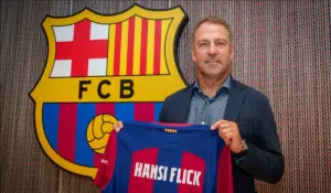 مدرب برشلونة فليك