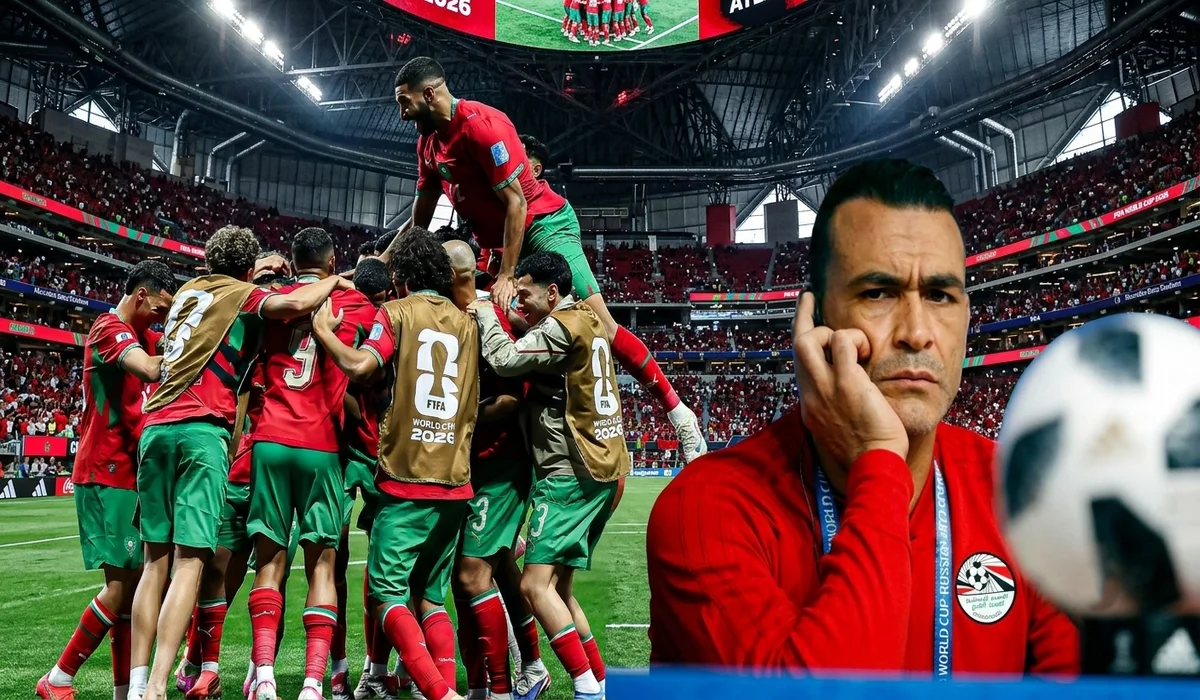 عصام الحضري والمنتخب المغربي ـ صورة مركبة ـ