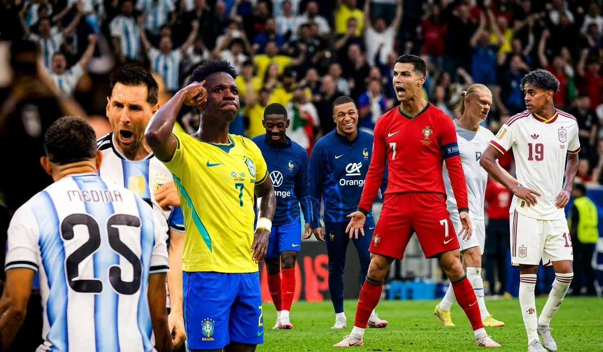 نجوم كرة القدم ميسي، فينيسيوس، رونالدو، هالاند، مبابي، وديمبلي يتألقون في دور المجموعات من مونديال 2026