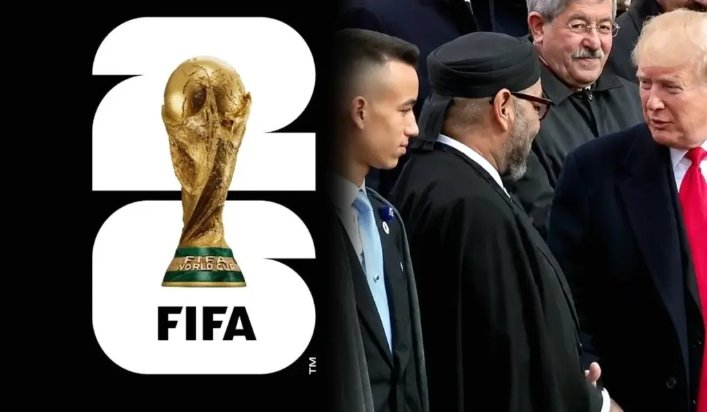 الملك محمد السادس وترامب في لقاء سابق