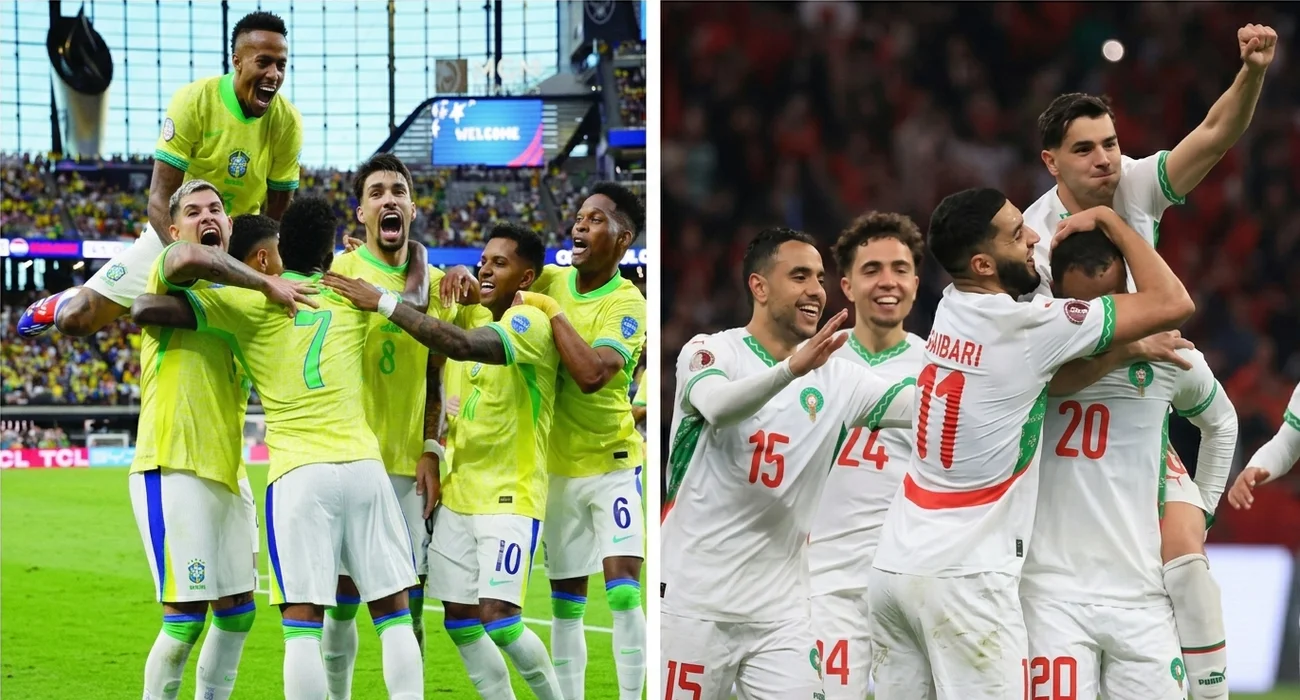 المنتخب المغربي والبرازيل