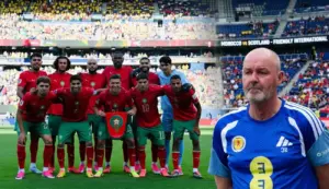 مدرب إسكتلندا والمنتخب المغربي ـ صورة مركبة ـ