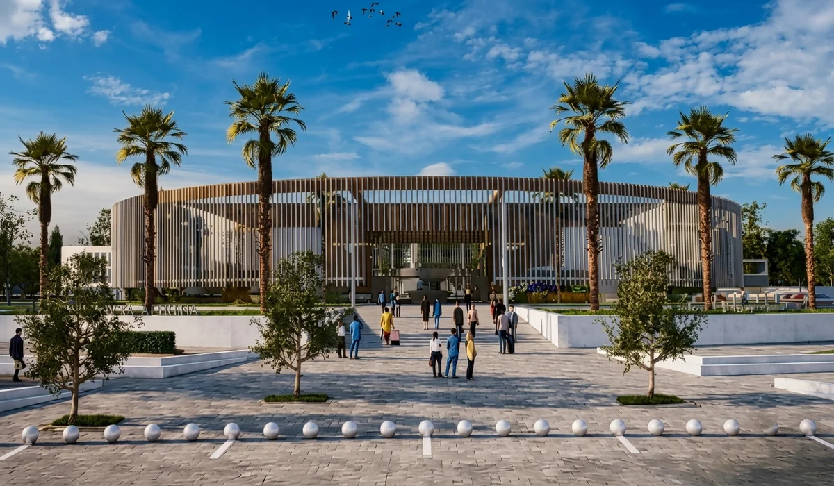 تصميم المحطة الطرقية الجديدة بالقنيطرة