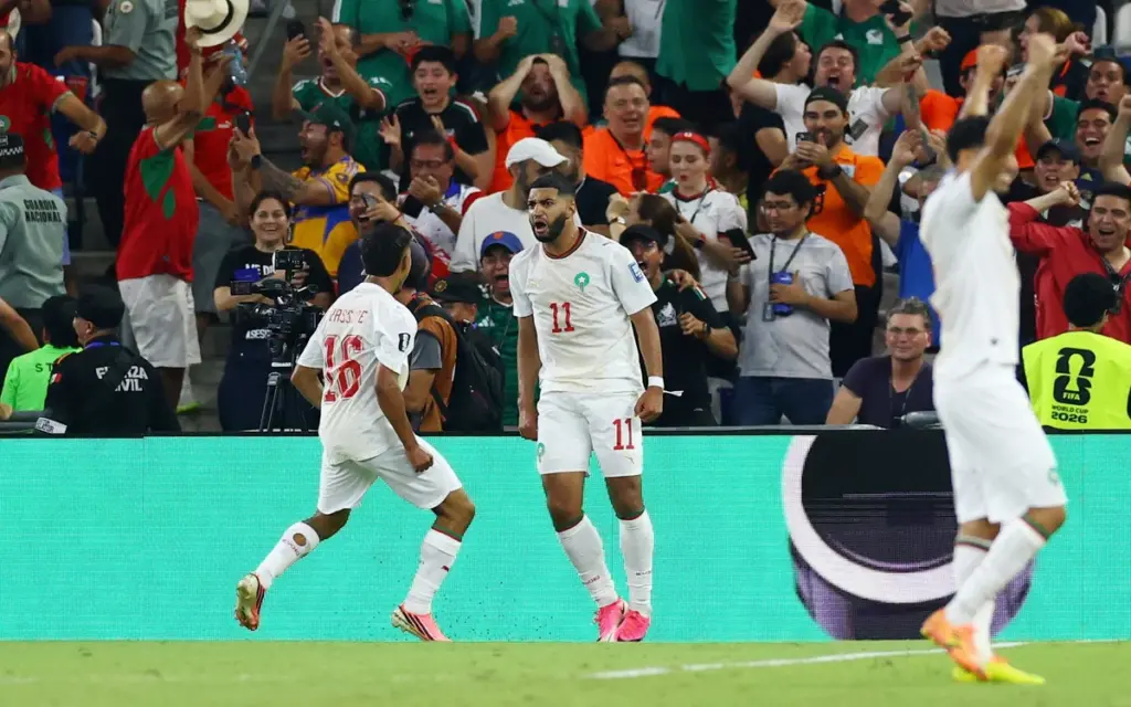 الصيباري وجسيم لاعبا المنتخب المغربي
