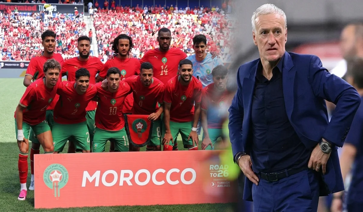 ديدييه ديشان والمنتخب المغربي ـ صورة مركبة ـ
