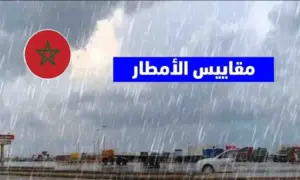 مقاييس الأمطار بالمغرب
