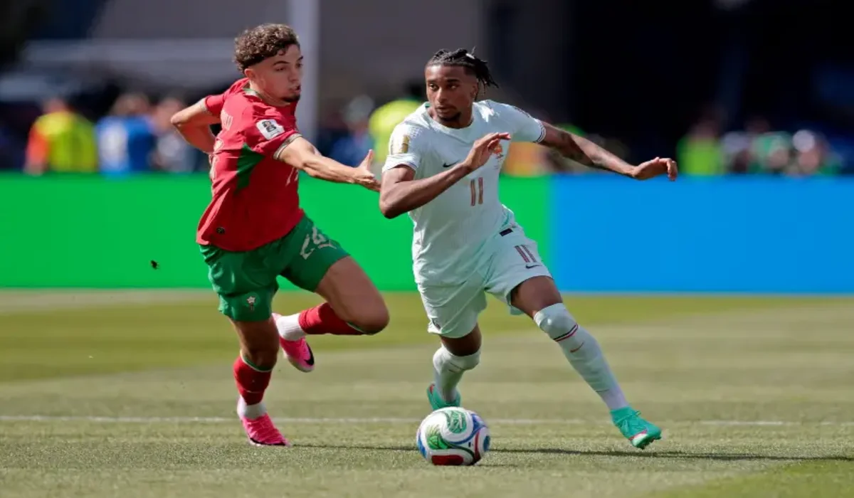 من مباراة المغرب وفرنسا ـ كأس العالم 2026 ـ
