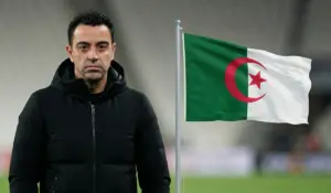 تشافي هيرنانديز وعلم الجزائر