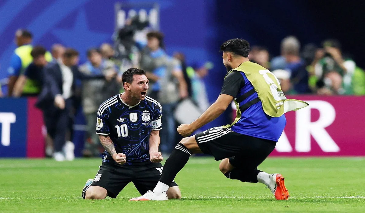 ليونيل ميسي نجم منتخب الأرجنتين