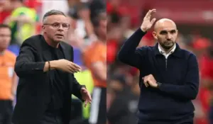 محمد وهبي ووليد الركراكي ـ صورة مركبة ـ