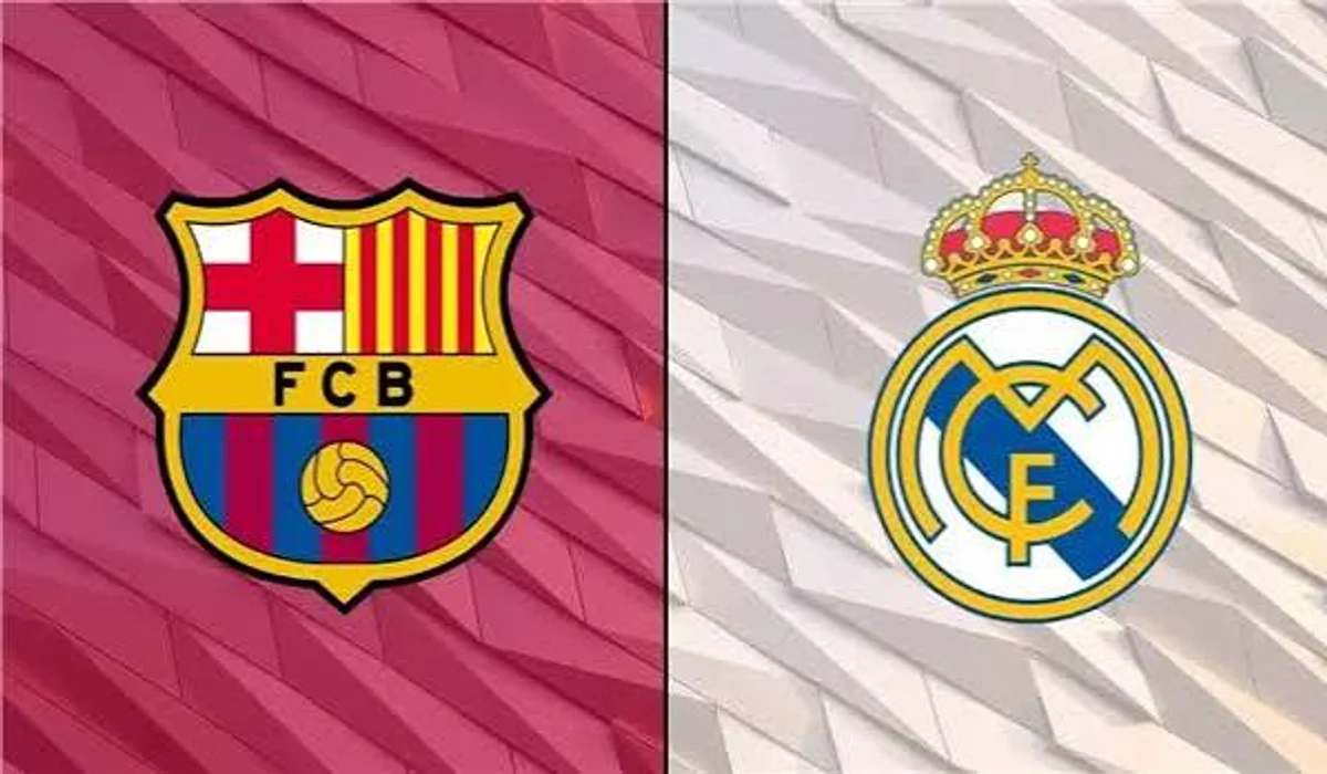 شعار فريقي ريال مدريد وبرشلونة