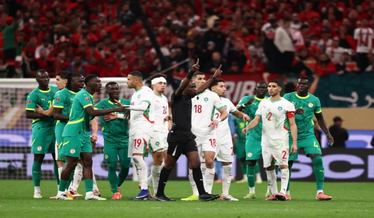 لقطة من نهائي كأس إفريقيا 2025 بين المغرب والسنغال