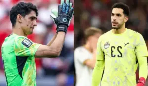ياسين بونو ومصطفى شوبير