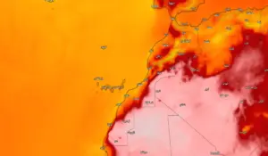 ارتفاع في درجات الحرارة بالمغرب