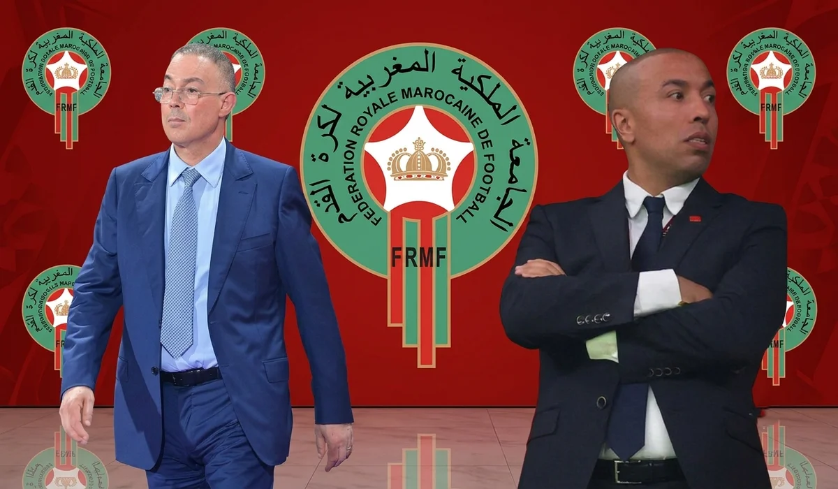 حسين خرجة وفوزي لقجع ـ صورة مركبة ـ
