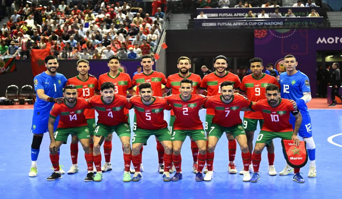 المنتخب المغربي داخل القاعة