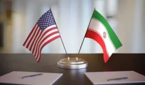 علمي الولايات المتحدة وإيران