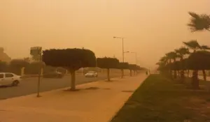 رياح وغبار