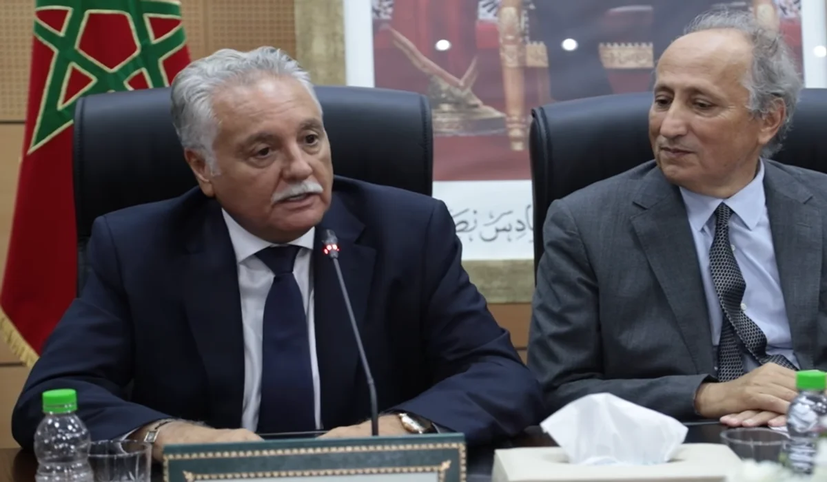 نبيل بنعبد الله ومحمد سعد برادة