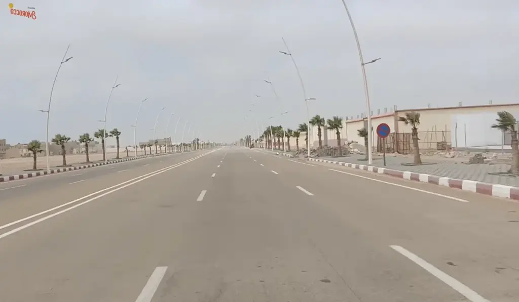 مدخل مدينة بوجدور ـ إقليم بوجدور