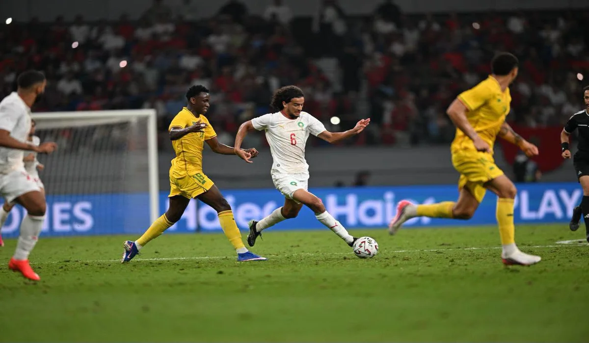 من مباراة المنتخب المغربي أمام مالي