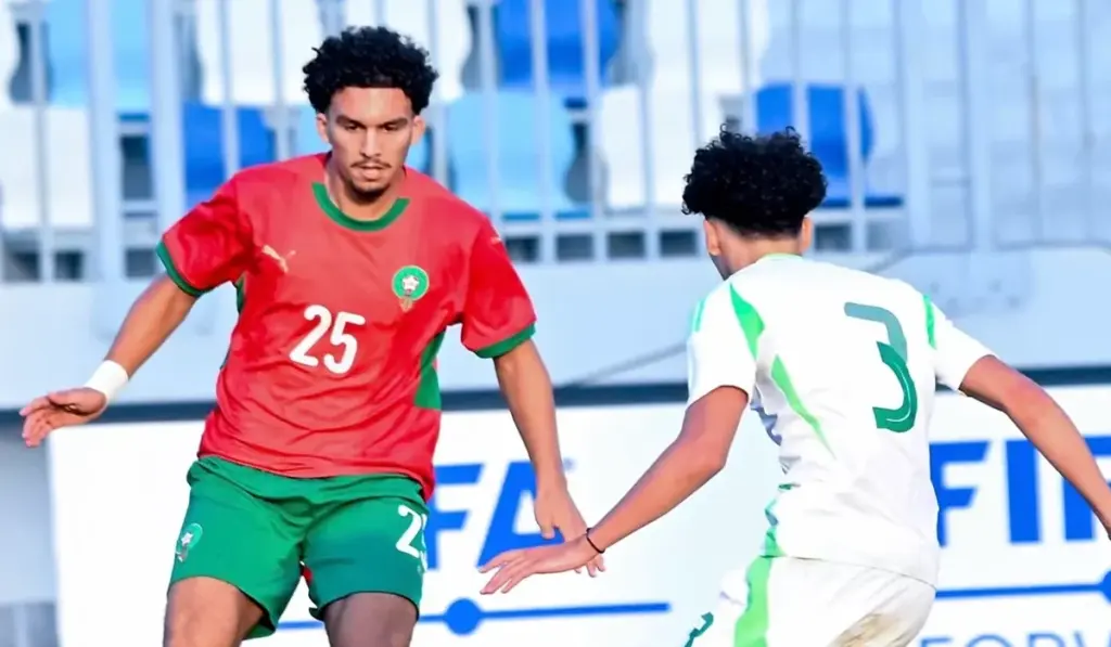سامي بوهودان لاعب المنتخب المغربي لأقل من 20 سنة