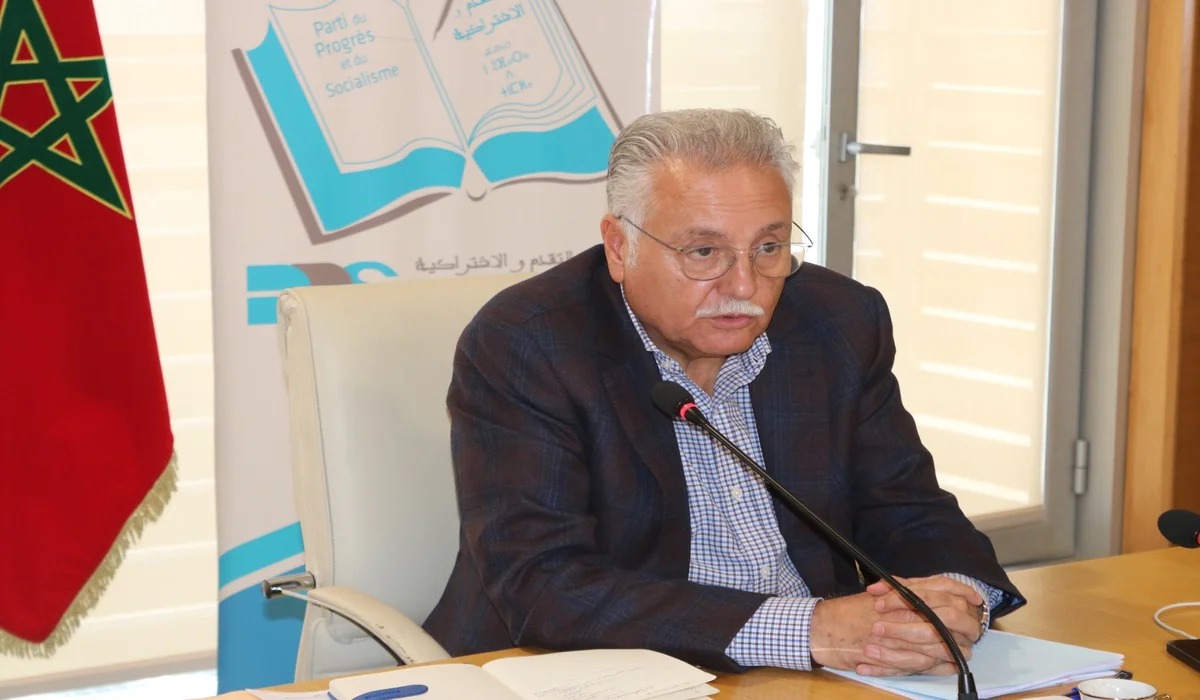 نبيل بنعبد الله أمين عام حزب التقدم والاشتراكية